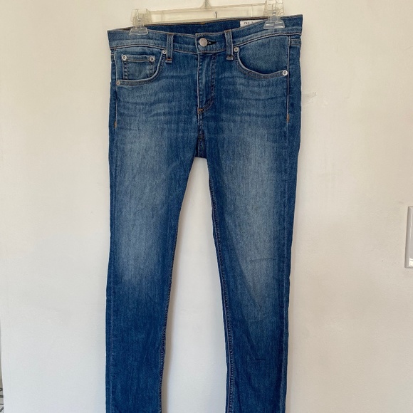Rag & Bone | Ankle Skinny In Clean Lily Dale - Picture 4 of 5